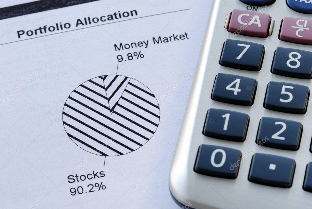 Schema di asset allocation mostrato in una riunione istituzionale