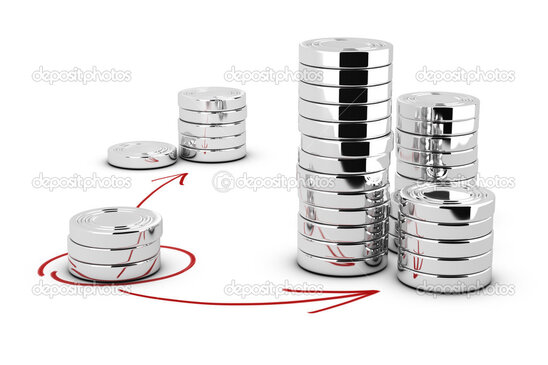 Consulente finanziario che illustra una strategia di asset allocation a un consiglio di amministrazione