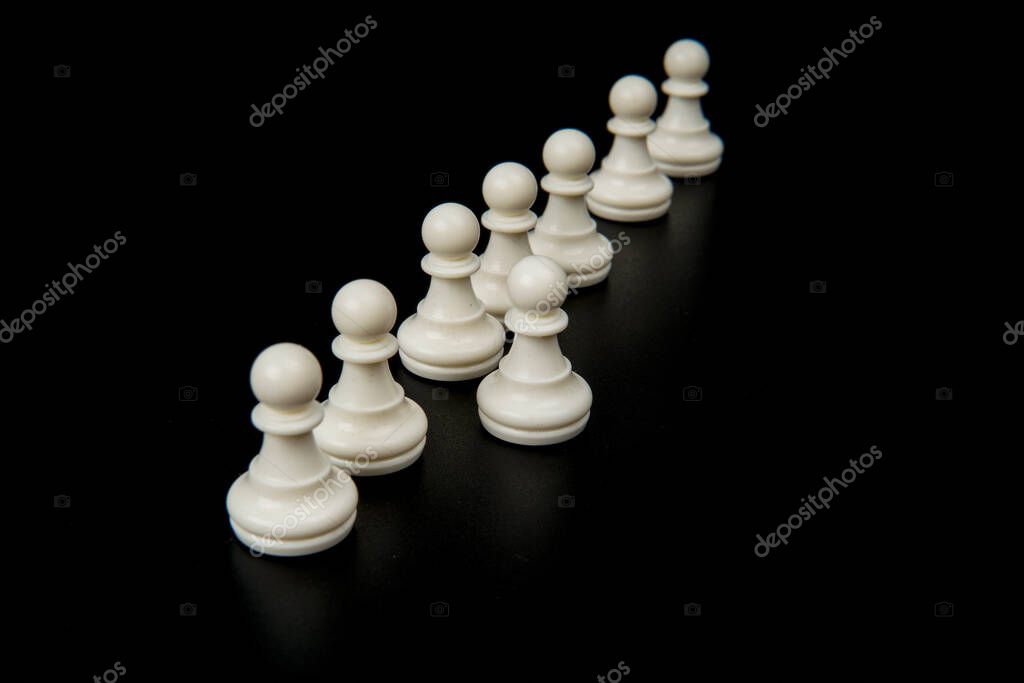 Scacchiera vista dall’alto come metafora di strategia e disciplina